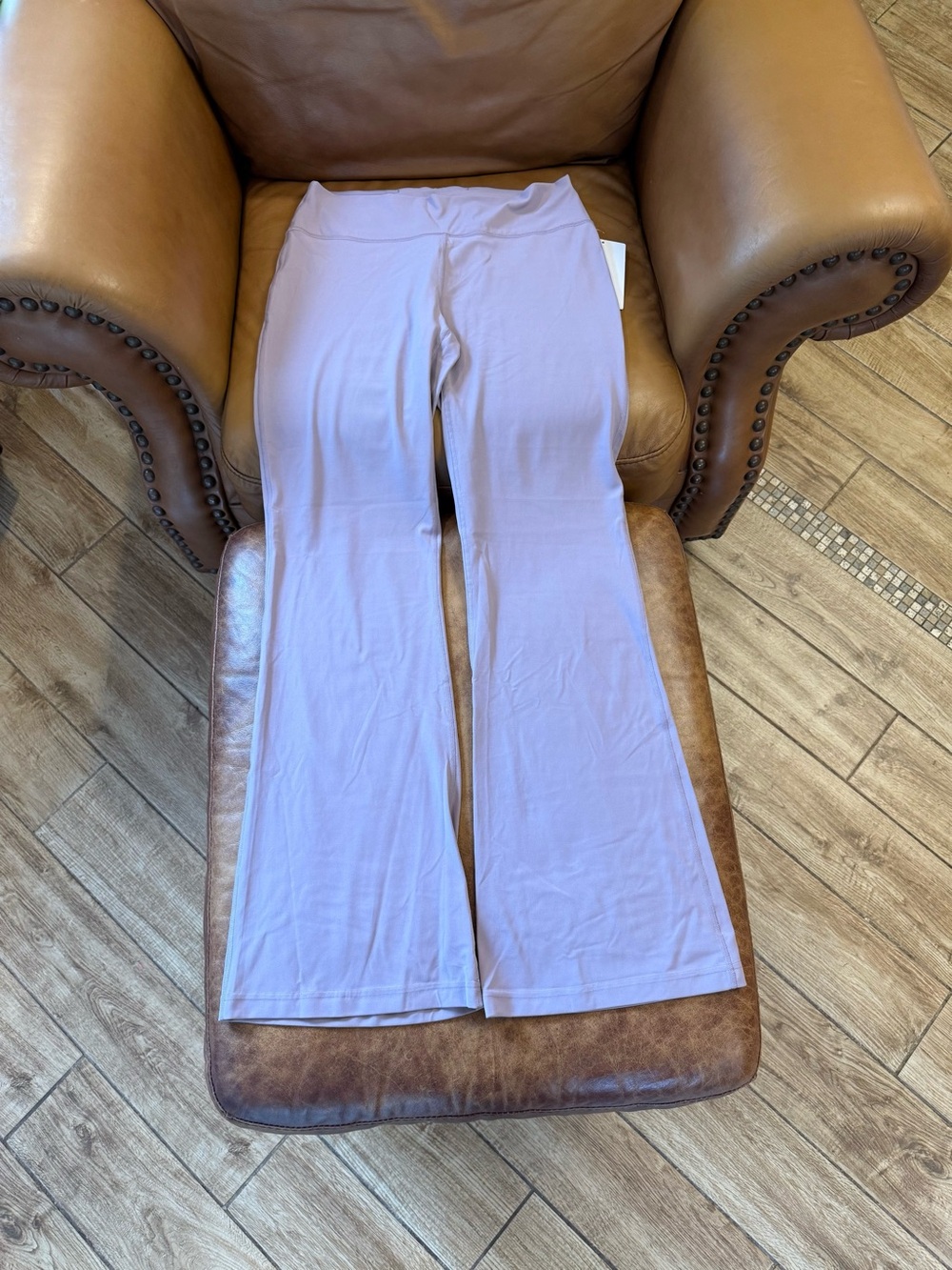 NWT Lululemon Groove Nulu High-Rise Flared Pant Sz 12 Regular Lotus Lavender